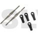 HPTB004  Heli Option Titanium Turnbuckles (M2.5 x 61mm) 2 pcs  